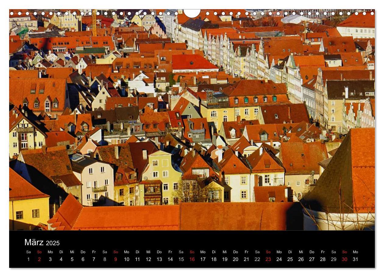 Bild: 9783435691210 | Landshut bei Tag und Nacht (Wandkalender 2025 DIN A3 quer),...