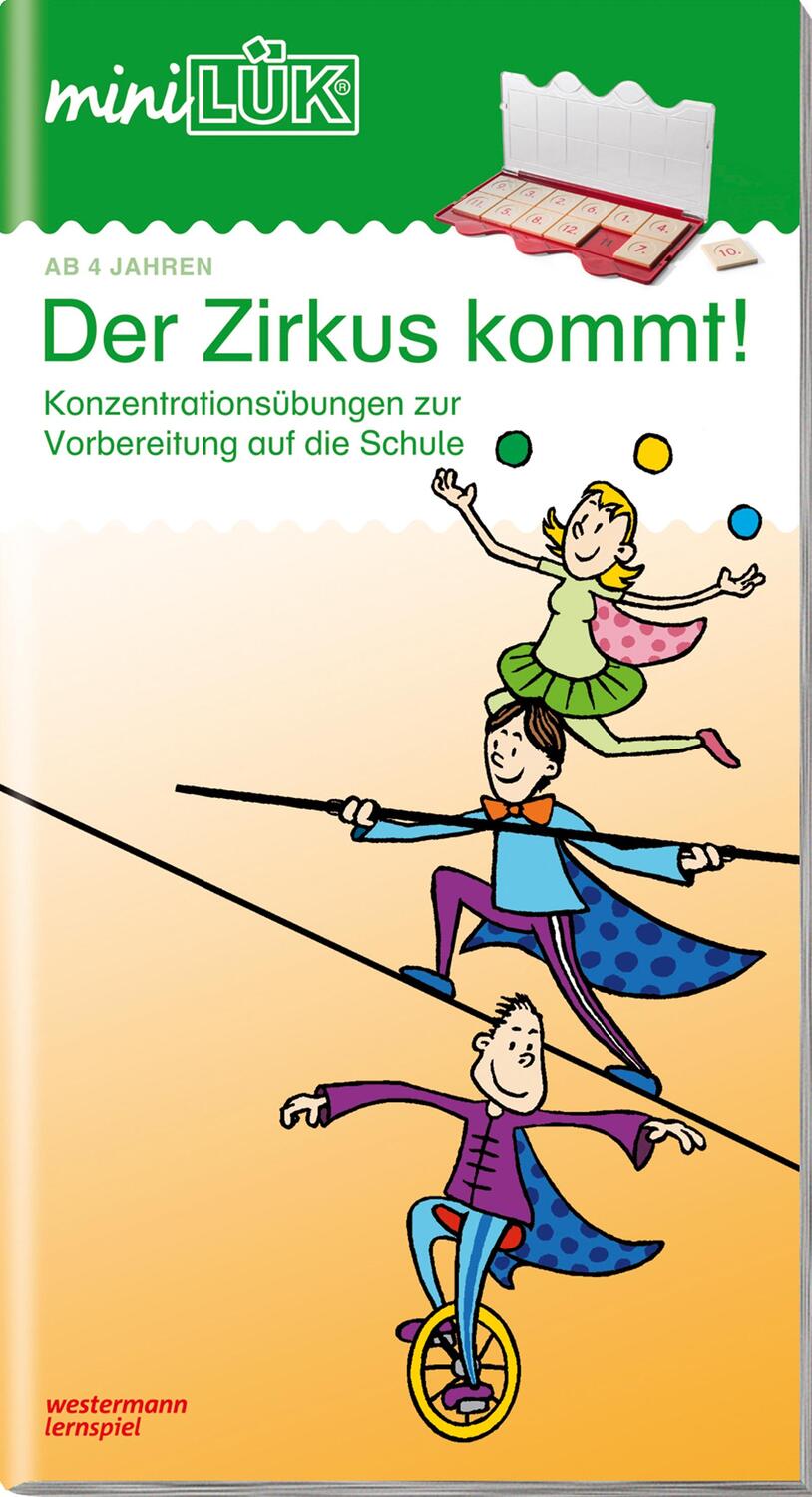 Cover: 9783837745191 | miniLÜK. Vorschulzirkus | Akrobaten, Abenteuer | Broschüre | Deutsch