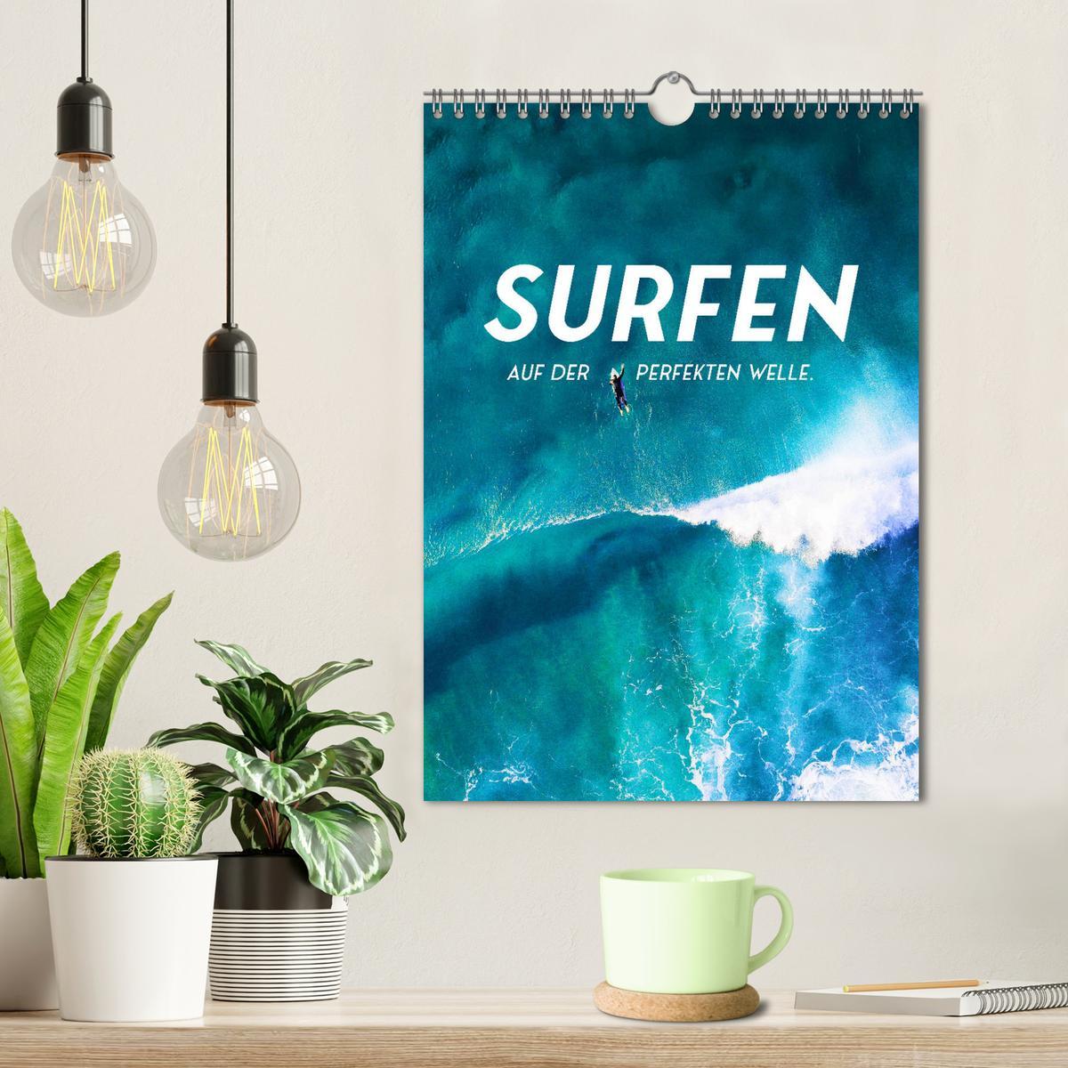 Bild: 9783435907915 | Surfen - Auf der perfekten Welle. (Wandkalender 2025 DIN A4 hoch),...