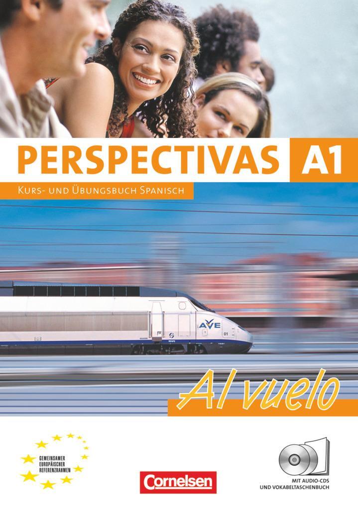 Cover: 9783464204849 | Perspectivas - A1 Al vuelo. Kurs- und Arbeitsbuch Spanisch....