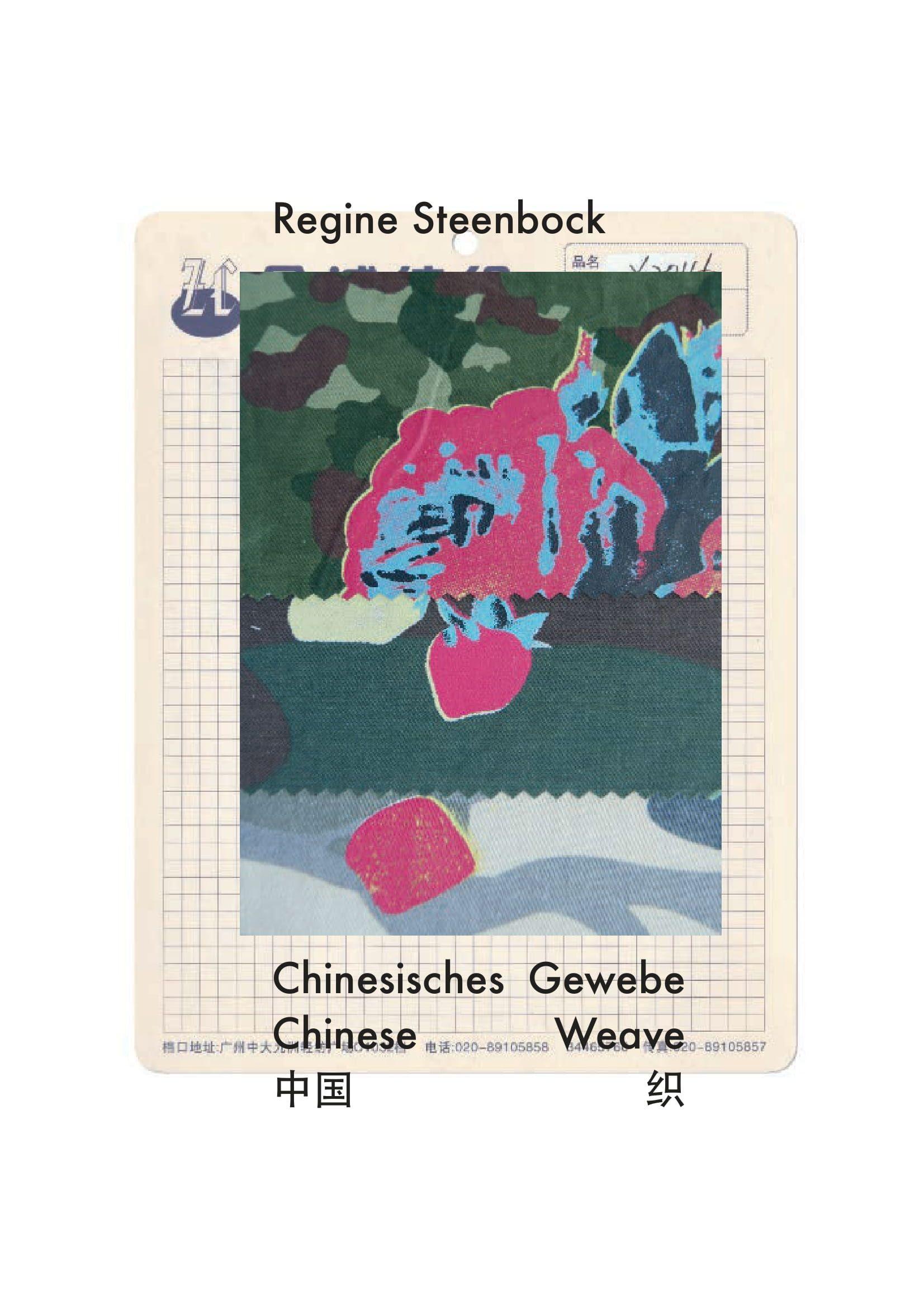 Cover: 9783864852367 | Chinesisches Gewebe | Dt/engl | Regine Steenbock | Taschenbuch | 2020