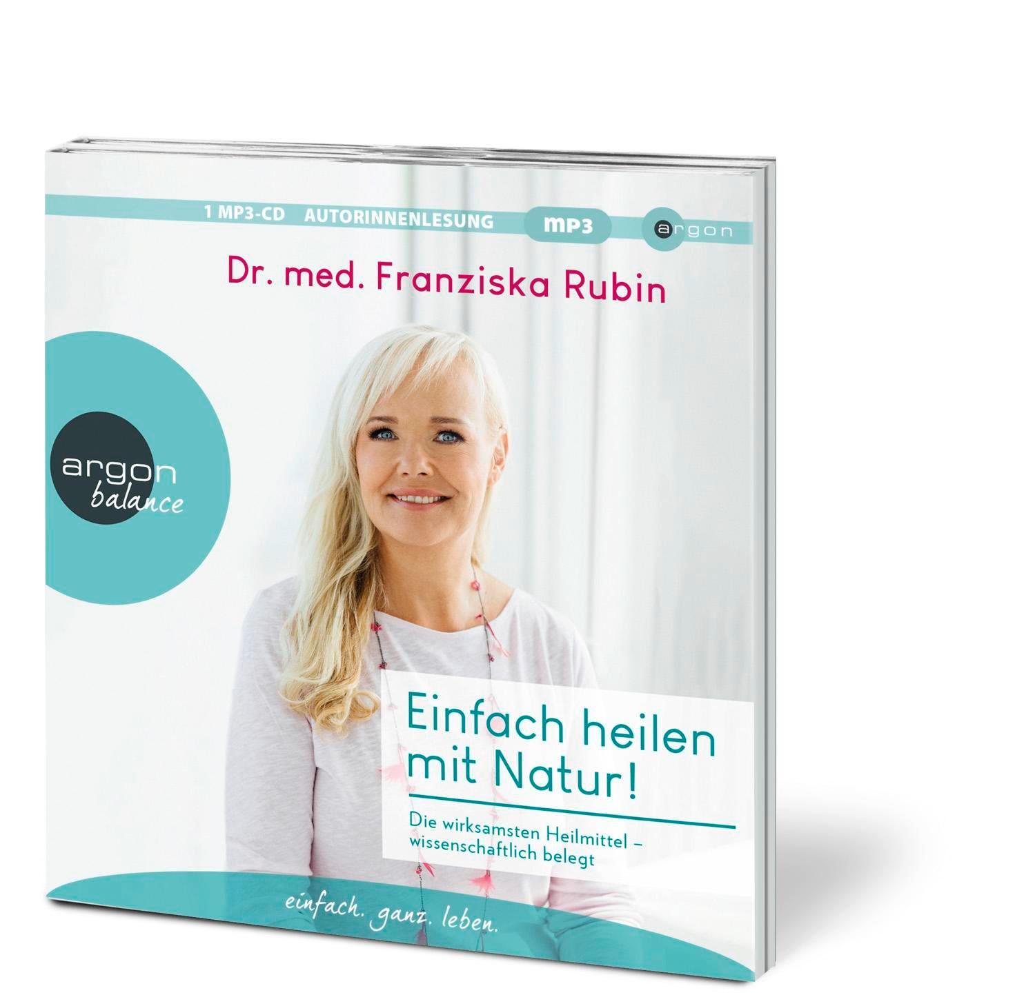 Bild: 9783839882481 | Einfach heilen mit Natur! | Franziska Rubin | MP3 | 1 Audio-CD | 2022