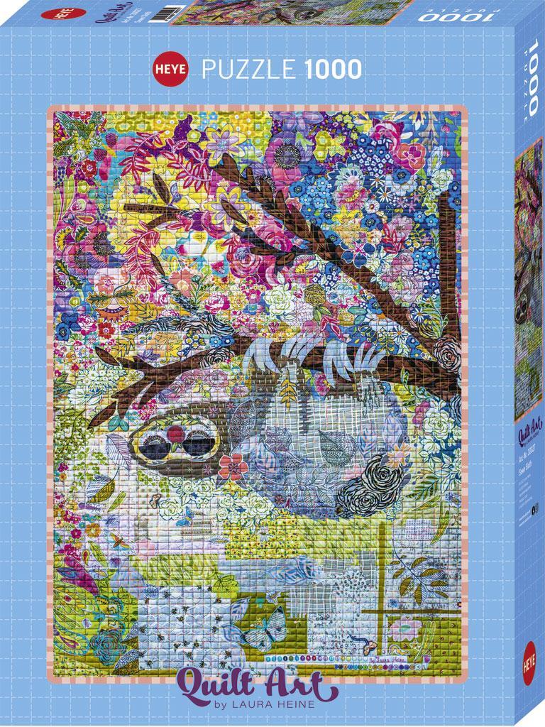 Cover: 4001689300272 | Sewn Sloth Puzzle 1000 Teile | Laura Heine | Stück | 300272 | Deutsch