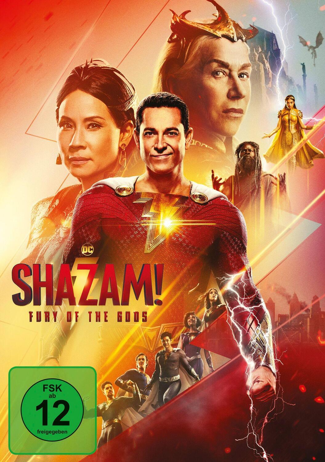Cover: 5051890333445 | Shazam! Fury of the Gods | David F. Sandberg | DVD | Deutsch | 2022
