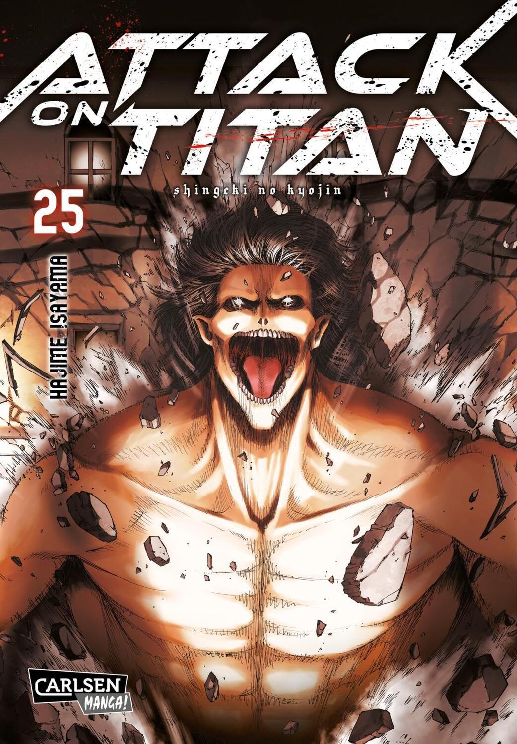 Cover: 9783551799456 | Attack on Titan 25 | Hajime Isayama | Taschenbuch | Attack on Titan