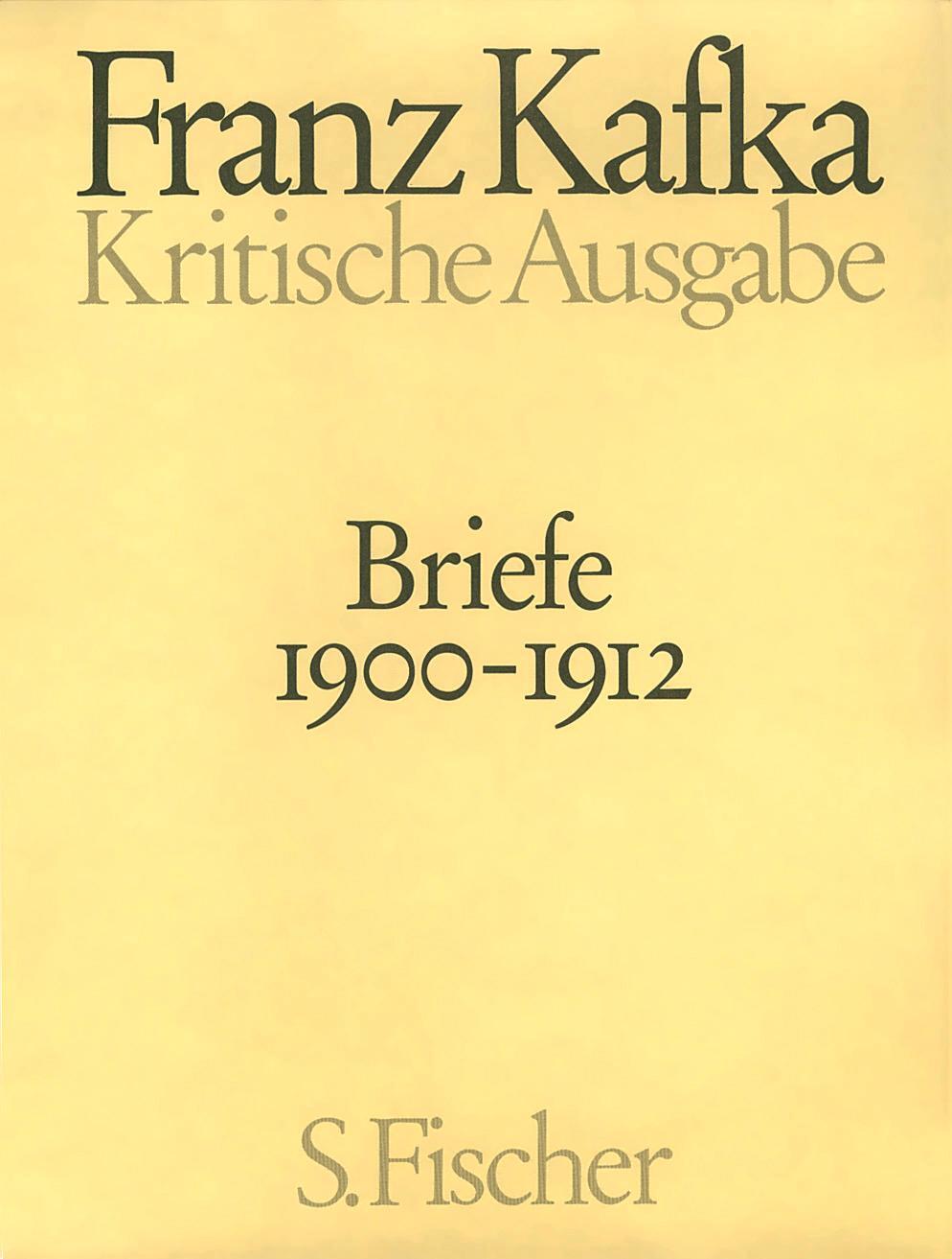 Cover: 9783100381576 | Briefe 1900-1912 | Franz Kafka | Buch | 912 S. | Deutsch | 1999