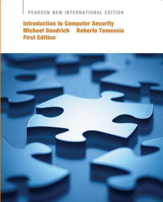 Cover: 9781292025407 | Introduction to Computer Security | Pearson New International Edition