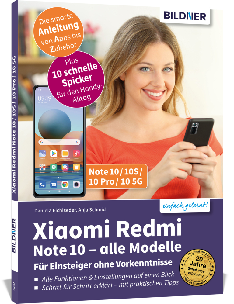 Cover: 9783832804763 | Xiaomi Redmi Note 10 alle Modelle - Für Einsteiger ohne Vorkenntnisse