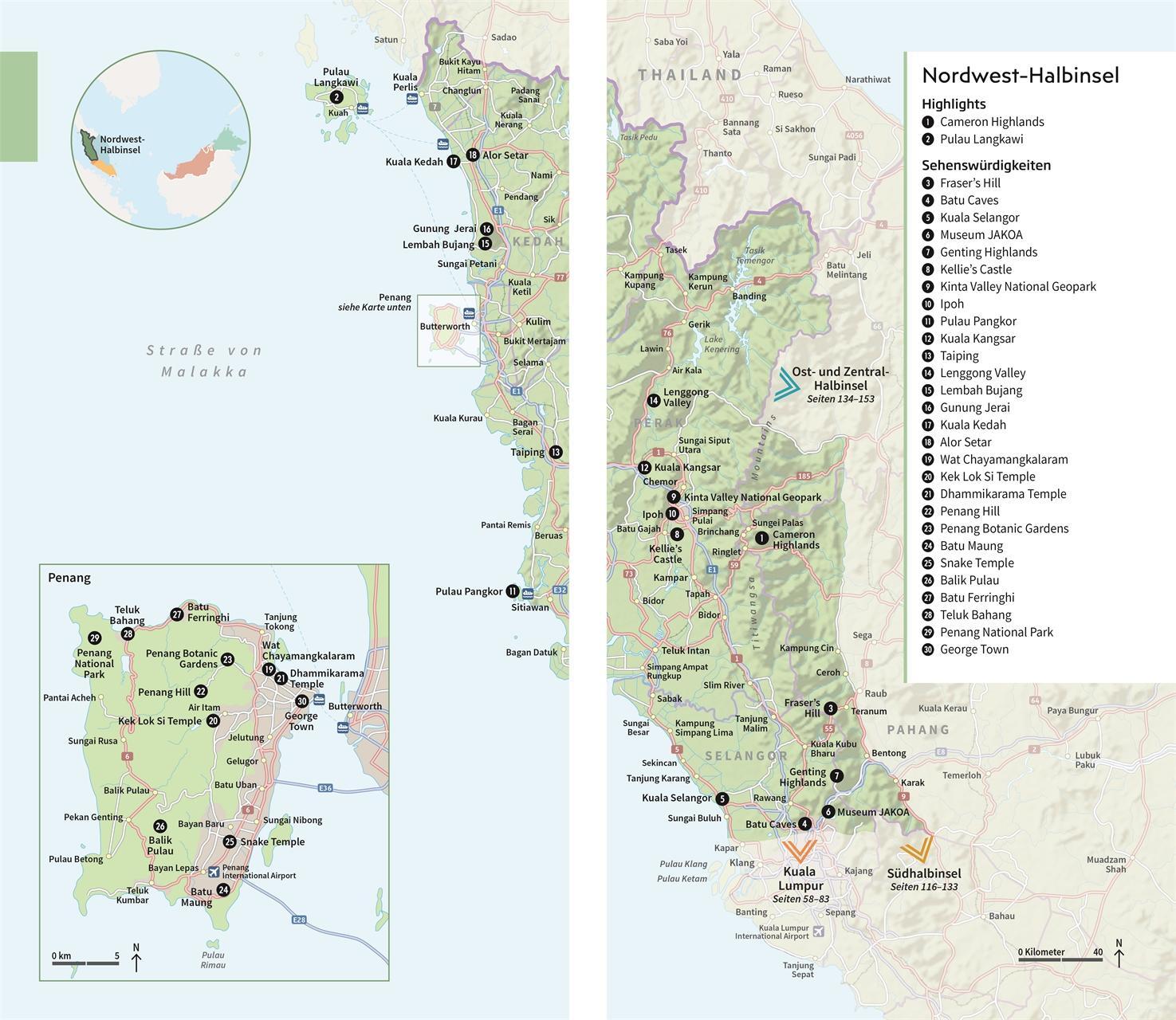 Bild: 9783734207402 | Vis-à-Vis Reiseführer Malaysia &amp; Singapur | DK Verlag - Reise | Buch