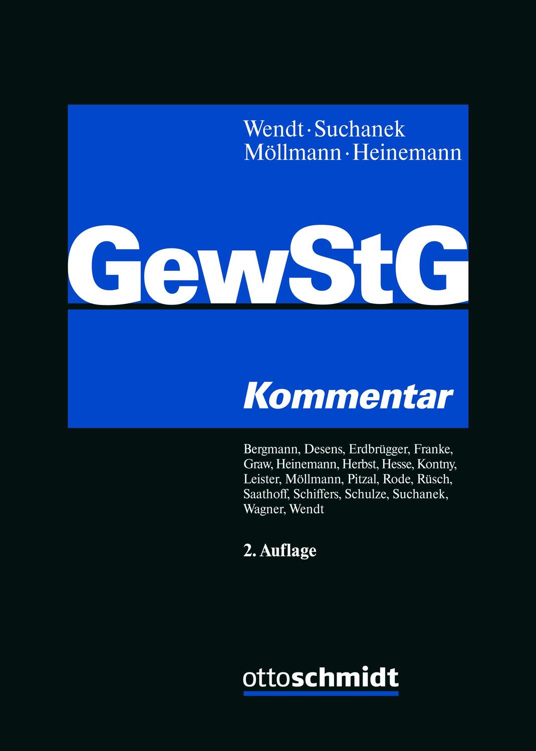 Cover: 9783504253851 | Gewerbesteuergesetz | Michael Wendt (u. a.) | Buch | 1118 S. | Deutsch