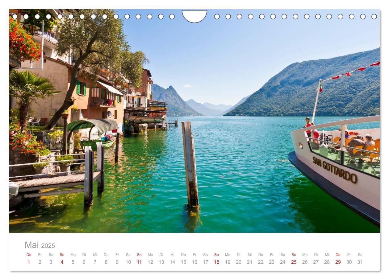 Bild: 9783435685899 | TESSIN Werner Dieterich (Wandkalender 2025 DIN A4 quer), CALVENDO...