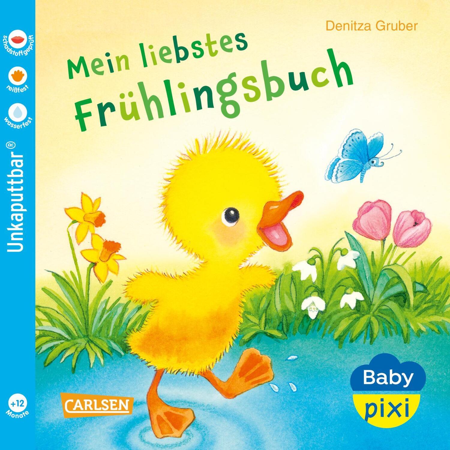 Cover: 9783551062680 | Baby Pixi (unkaputtbar) 147: Mein liebstes Frühlingsbuch | Gruber