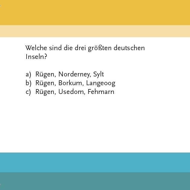 Bild: 4250364119009 | Das Küsten-Quiz | 66 Fragen rund um das Küstengebiet Deutschlands
