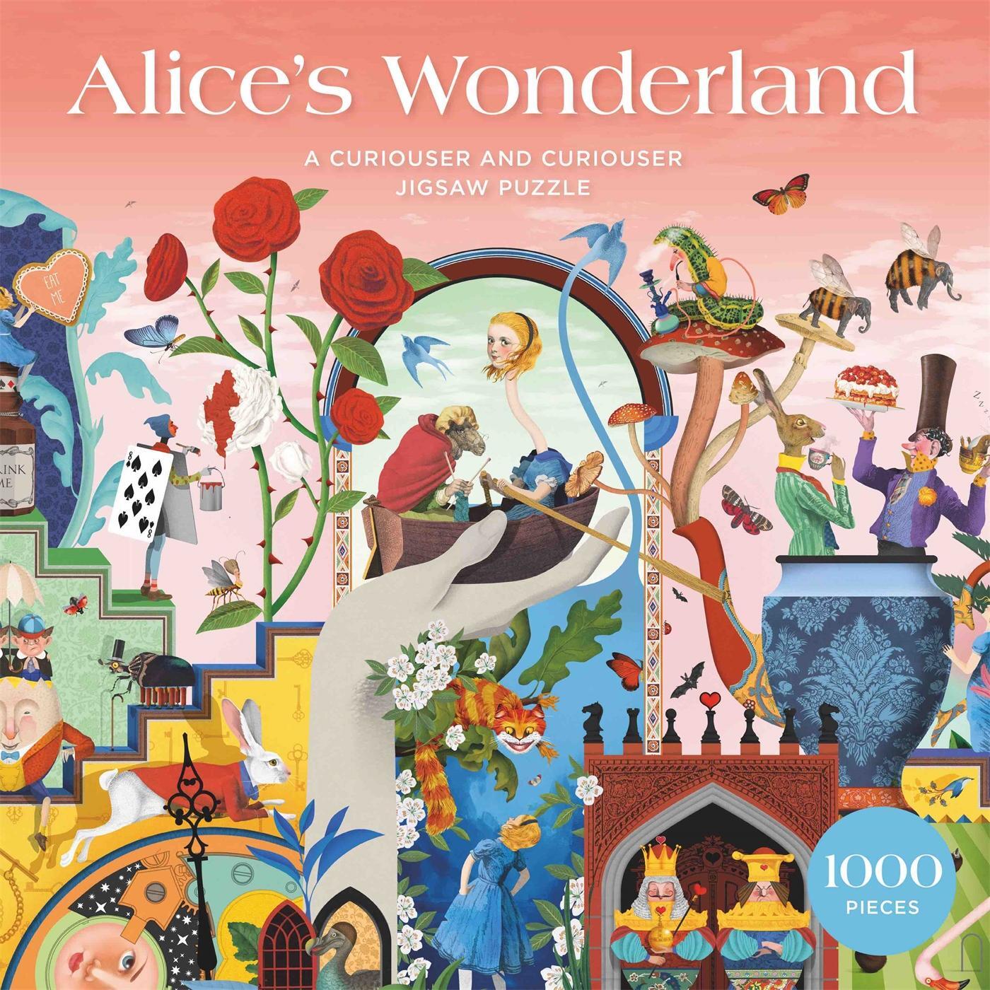 Cover: 9781786279491 | Alice's Wonderland 1000 Piece Puzzle: A Curiouser and Curiouser...