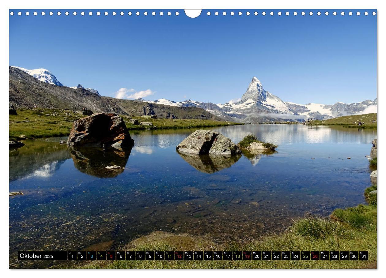 Bild: 9783435213931 | Und ewig lockt das Matterhorn (Wandkalender 2025 DIN A3 quer),...