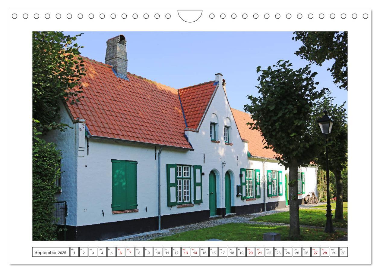 Bild: 9783435388318 | Unterwegs in Flandern (Wandkalender 2025 DIN A4 quer), CALVENDO...