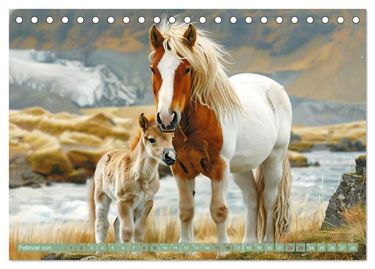 Bild: 9783383789274 | Tierkinder des Nordens (Tischkalender 2025 DIN A5 quer), CALVENDO...