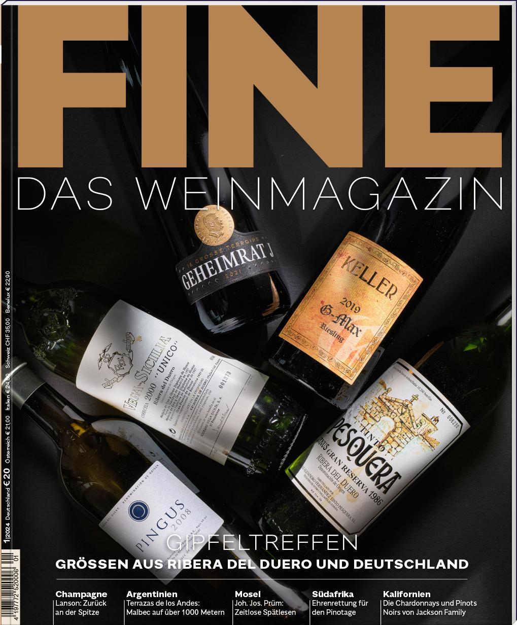Cover: 9783960331827 | FINE Das Weinmagazin 01/2024 | 64. Ausgabe | Ralf Frenzel | Buch