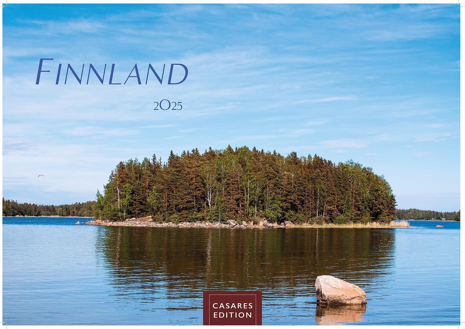 Cover: 9781835242032 | Finnland 2025 S 24x35cm | Kalender | 14 S. | Deutsch | 2025