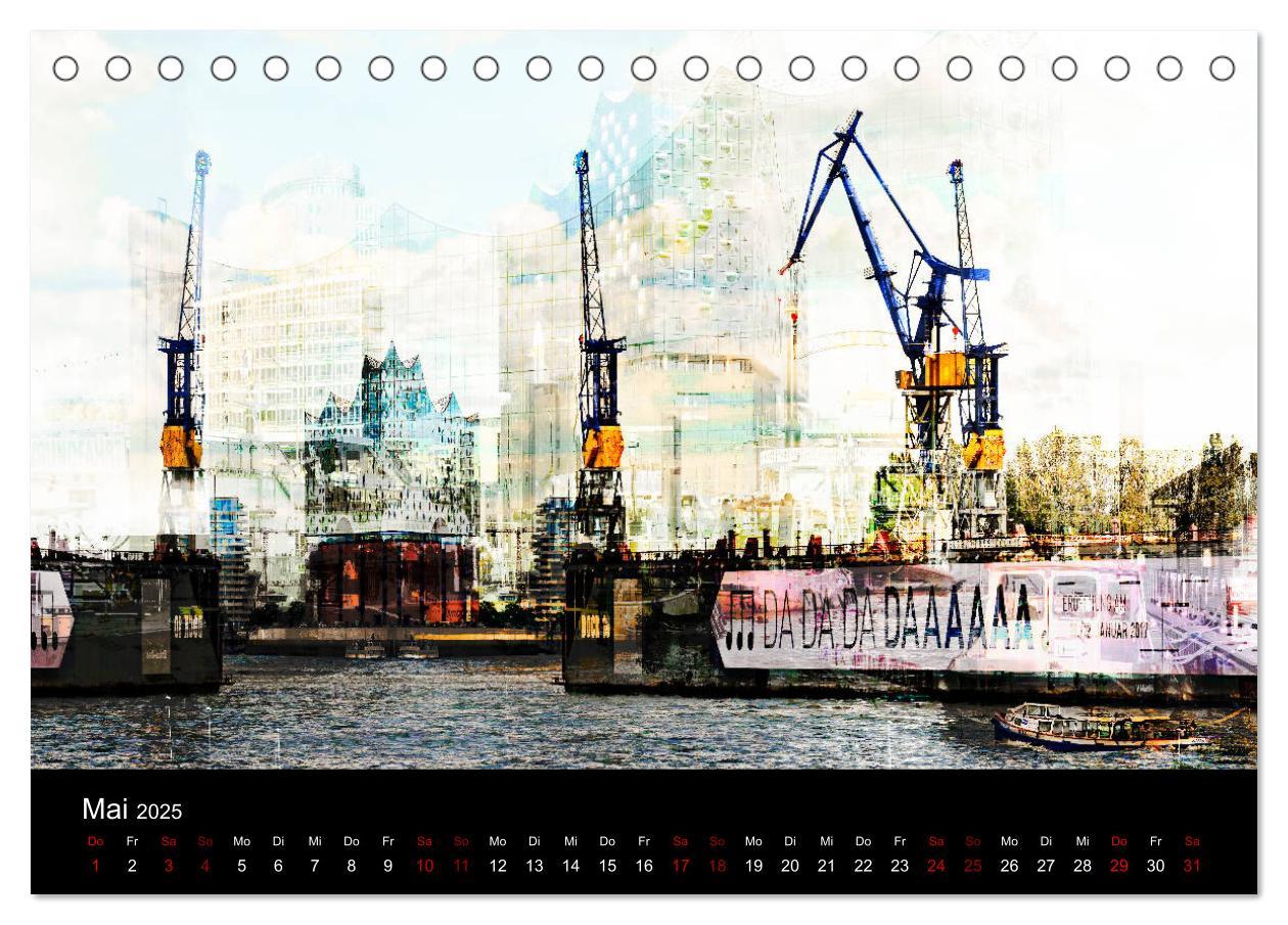 Bild: 9783435375691 | Elbphilharmonie-ARTig (Tischkalender 2025 DIN A5 quer), CALVENDO...