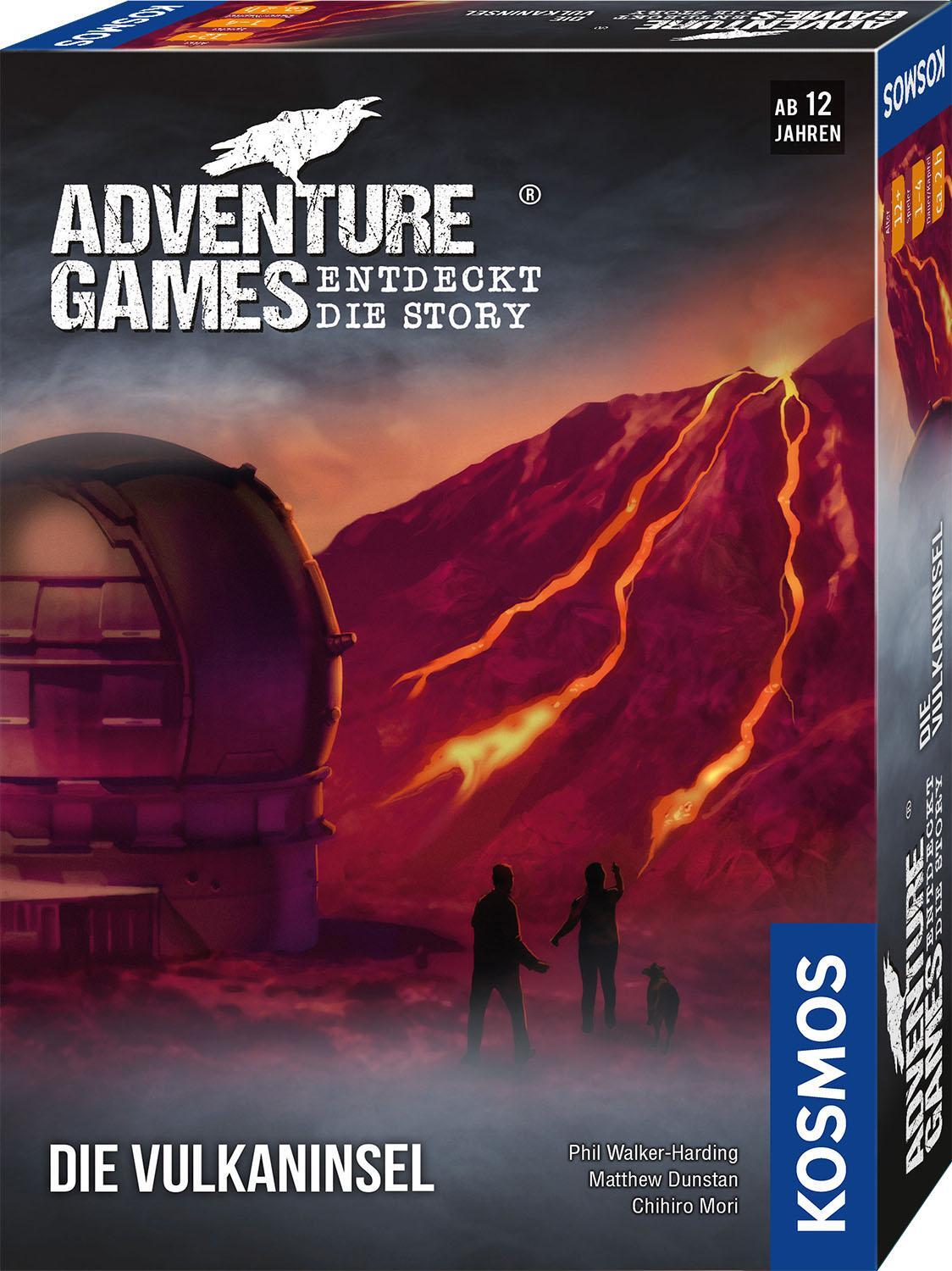 Cover: 4002051693169 | Adventure Games - Die Vulkaninsel | 1 - 4 Spieler | Spiel | Deutsch