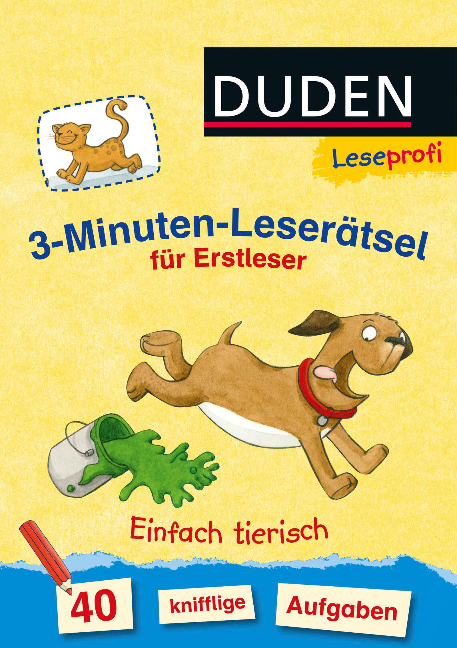 Cover: 9783737332064 | Leseprofi - 3-Minuten-Leserätsel für Erstleser: Einfach tierisch