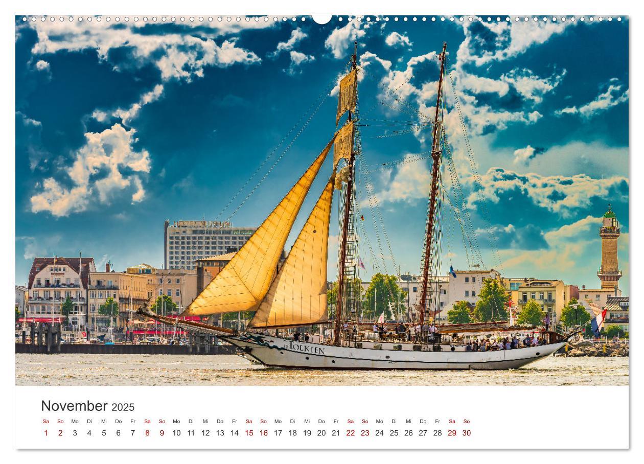 Bild: 9783435024391 | Warnemünde by Olaf Rehmert (hochwertiger Premium Wandkalender 2025...