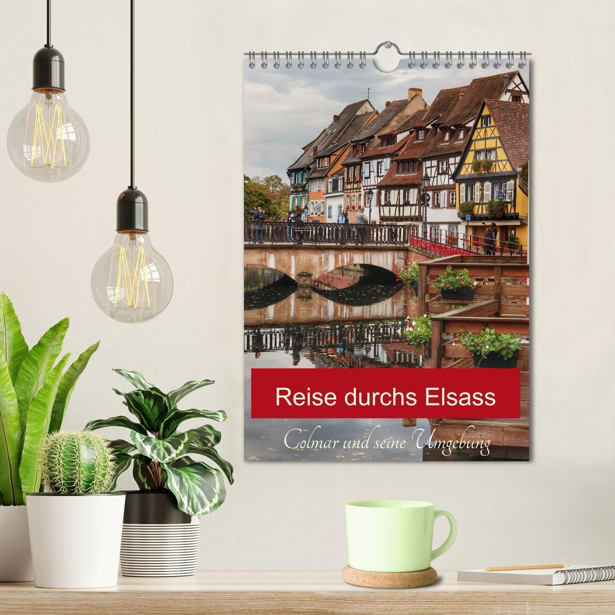 Bild: 9783435886029 | Reise durchs Elsass (Wandkalender 2025 DIN A4 hoch), CALVENDO...