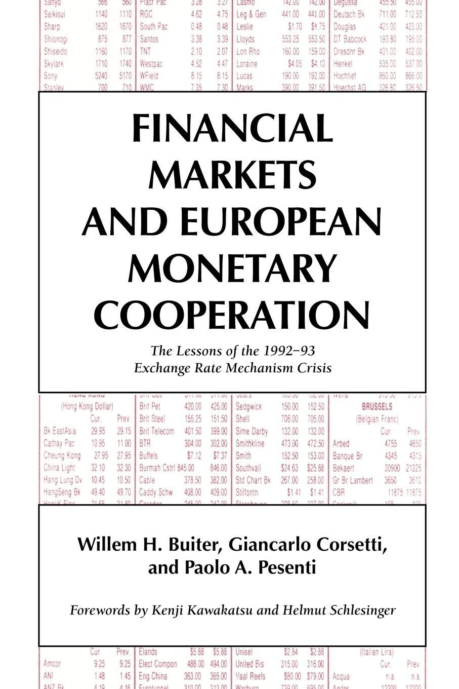 Cover: 9780521794404 | Financial Markets and European Monetary Cooperation | Corsetti (u. a.)