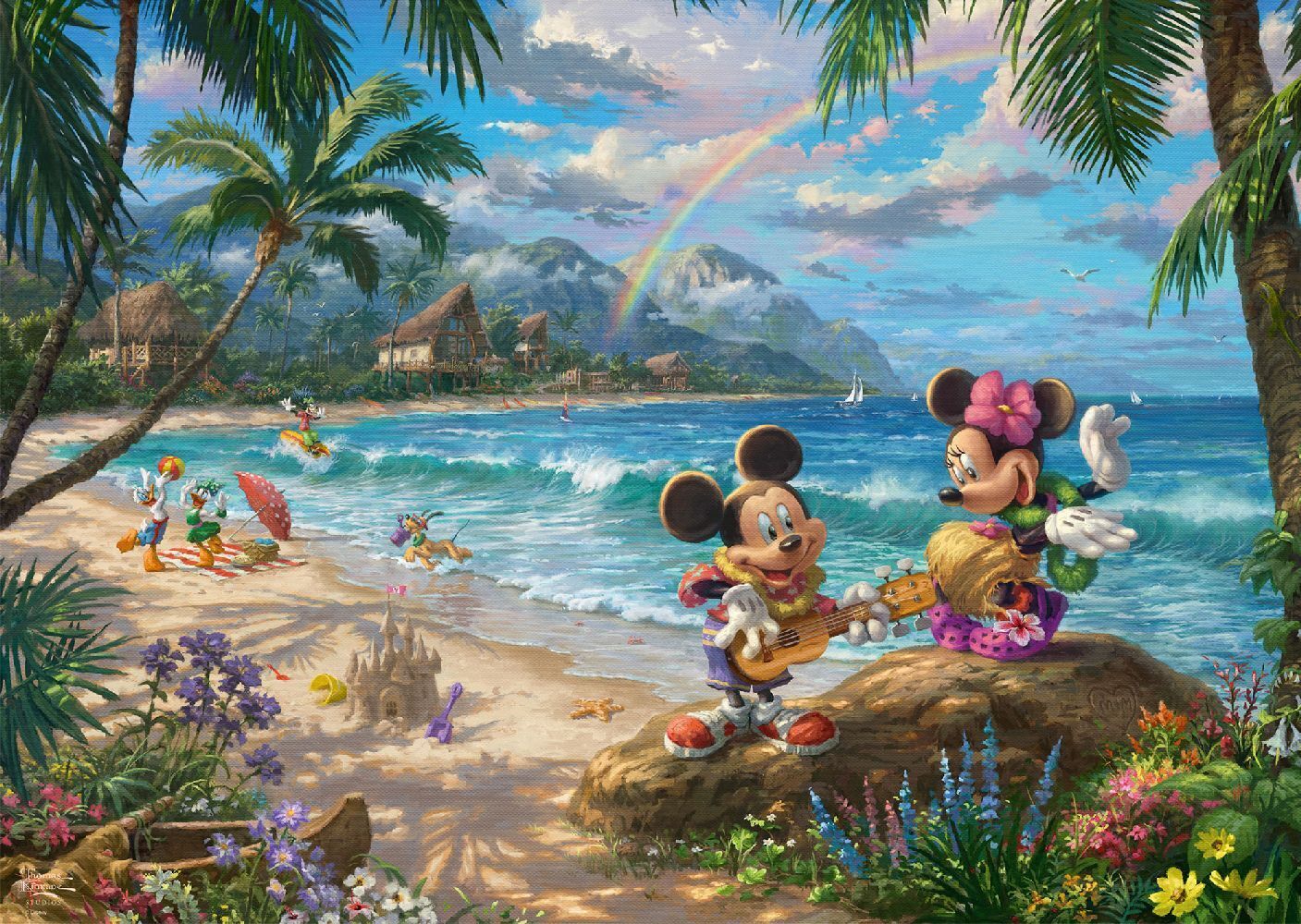 Bild: 4001504575281 | Disney, Mickey and Minnie in Hawaii | Spiel | Schachtel | Deutsch