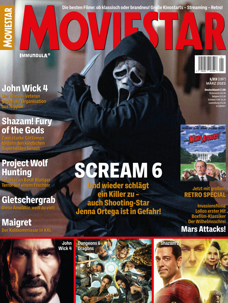 Cover: 9783959364041 | MOVIESTAR | Ausgabe März 2023 (#197) | Björn Sülter (u. a.) | 82 S.