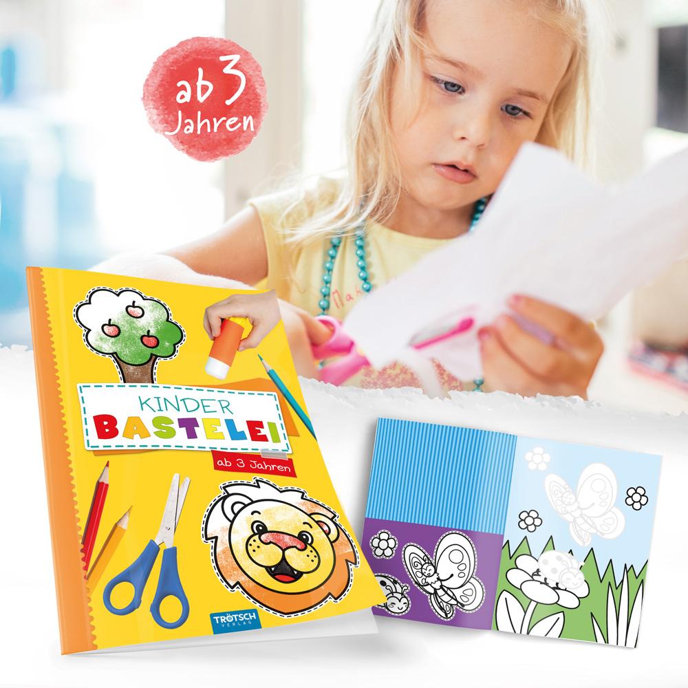 Bild: 9783965523098 | Trötsch Bastelbuch mit Bastelbögen Kinderbastelei ab 3 Jahren | KG