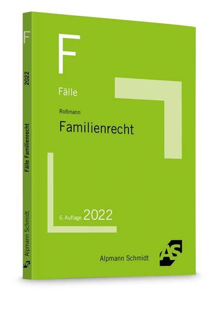 Cover: 9783867528085 | Fälle Familienrecht | Franz-Thomas Roßmann | Taschenbuch | 122 S.