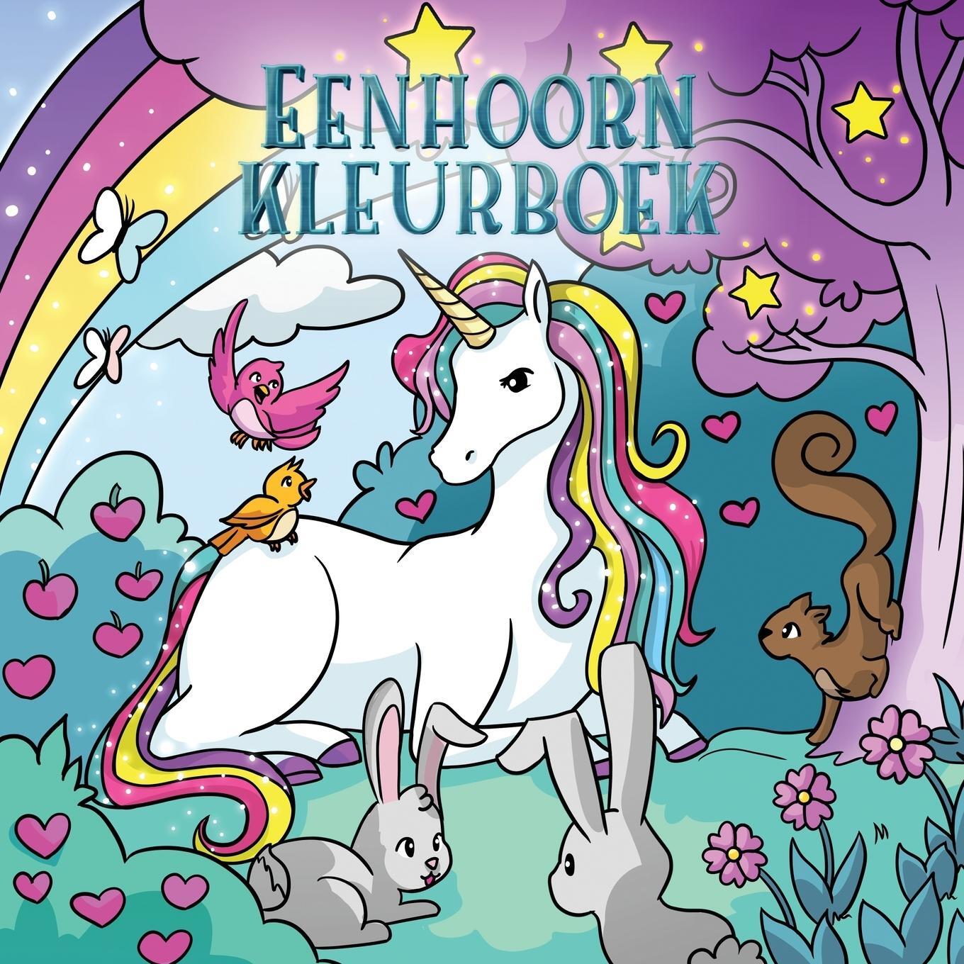 Cover: 9781989790328 | Eenhoorn Kleurboek | Voor kinderen van 4 tot 8 jaar | Press | Buch