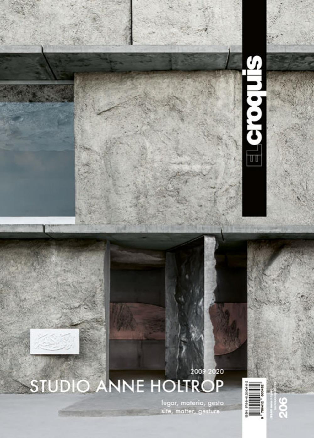 Cover: 9788412003482 | Studio Anne Holtrop 2009-2020 : Lugar, materia, gesto = Site,...