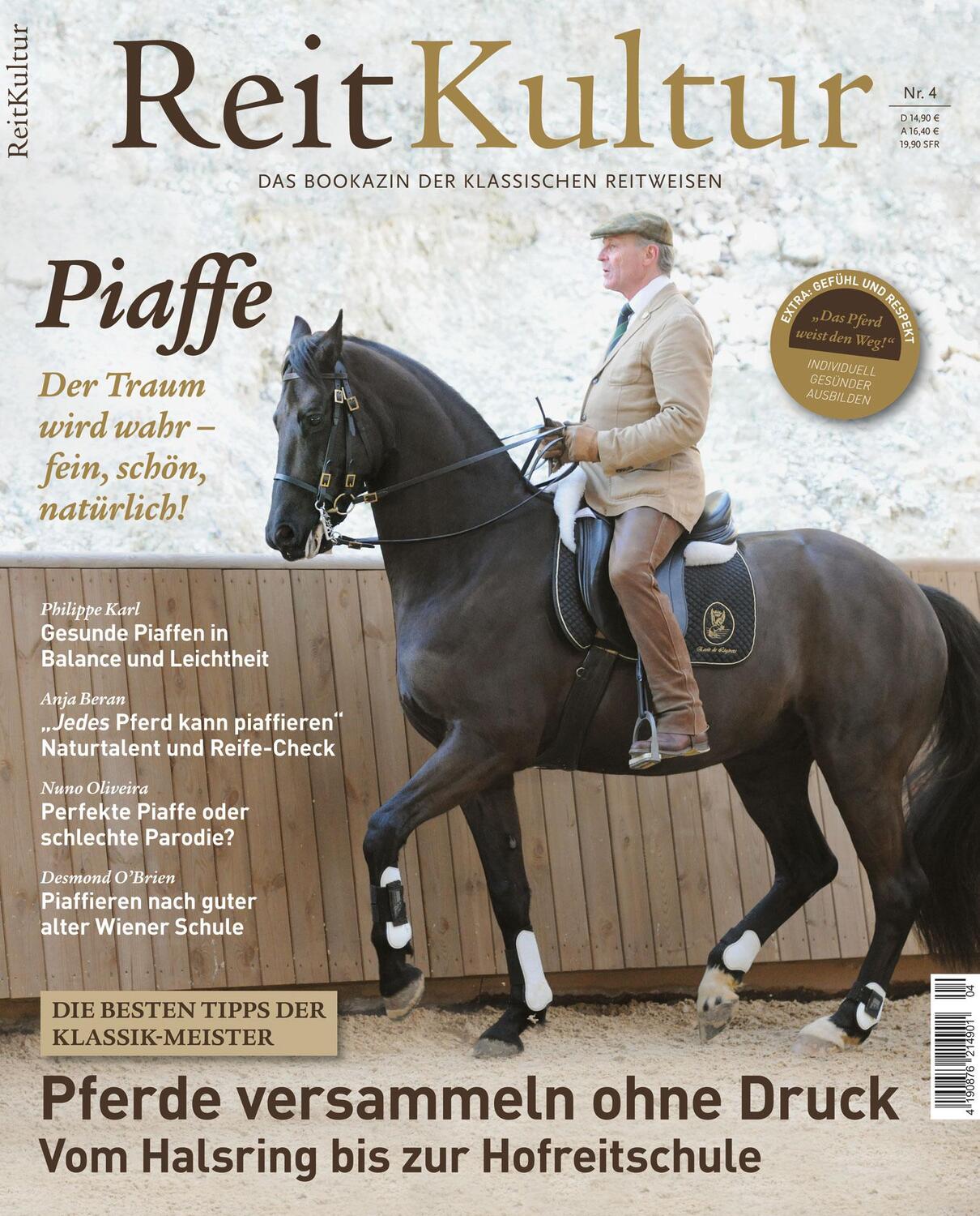 Cover: 9783958472044 | ReitKultur 4 | Piaffe | Hans Schmidtke | Taschenbuch | Deutsch | 2018