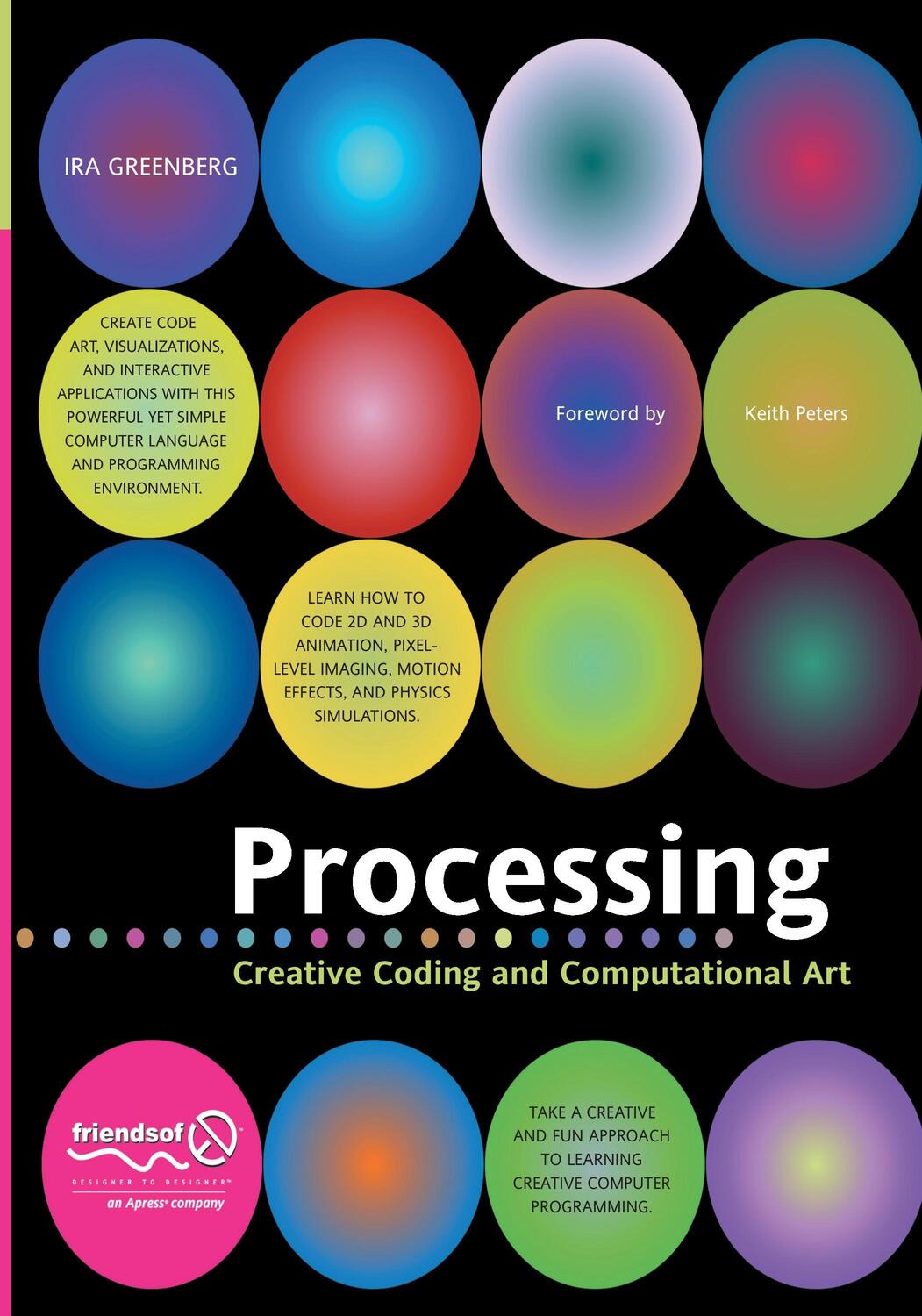 Cover: 9781484220252 | Processing: Creative Coding and Computational Art | Ira Greenberg