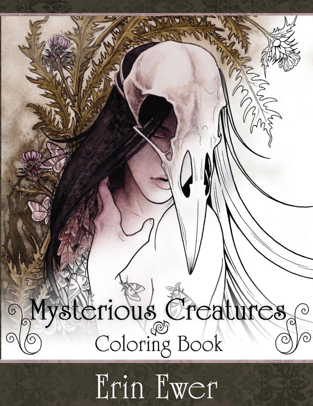 Cover: 9781365899775 | Mysterious Creatures Coloring Book | Taschenbuch | Paperback | 2021