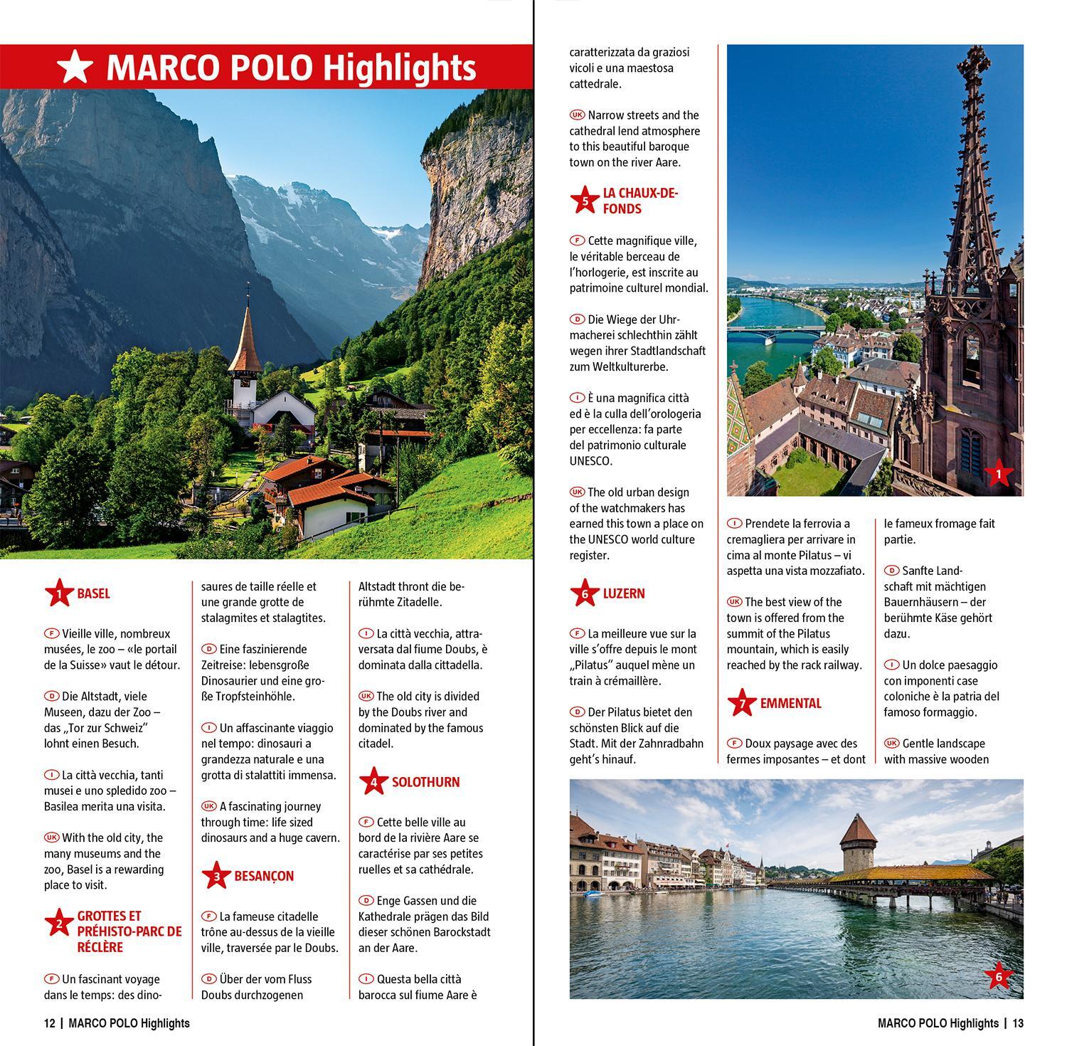 Bild: 9783575016584 | MARCO POLO Regionalkarte Schweiz 01 westlicher Teil 1:200.000 | 64 S.