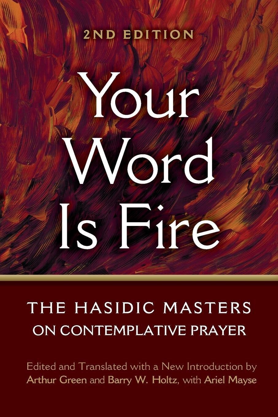 Cover: 9781683366706 | Your Word is Fire | The Hasidic Masters on Contemplative Prayer | Buch