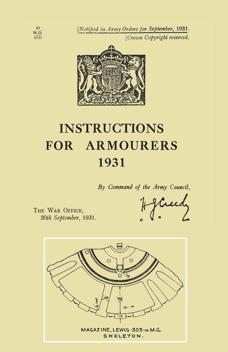 Cover: 9781783310319 | Instructions for Armourers 1931 | Taschenbuch | Paperback | Englisch