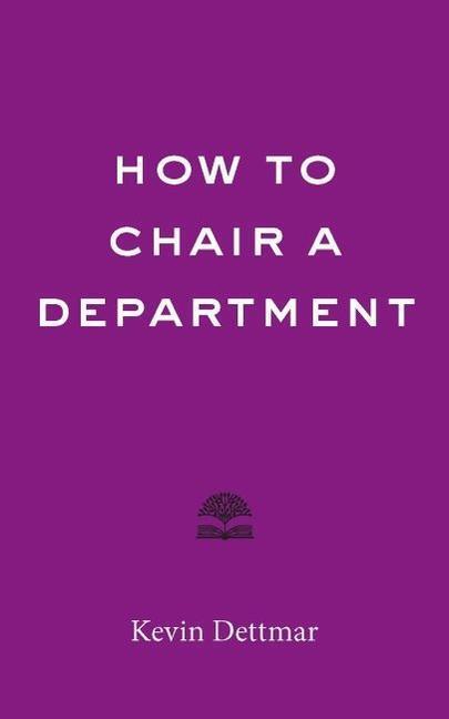 Cover: 9781421445236 | How to Chair a Department | Kevin Dettmar | Taschenbuch | Englisch