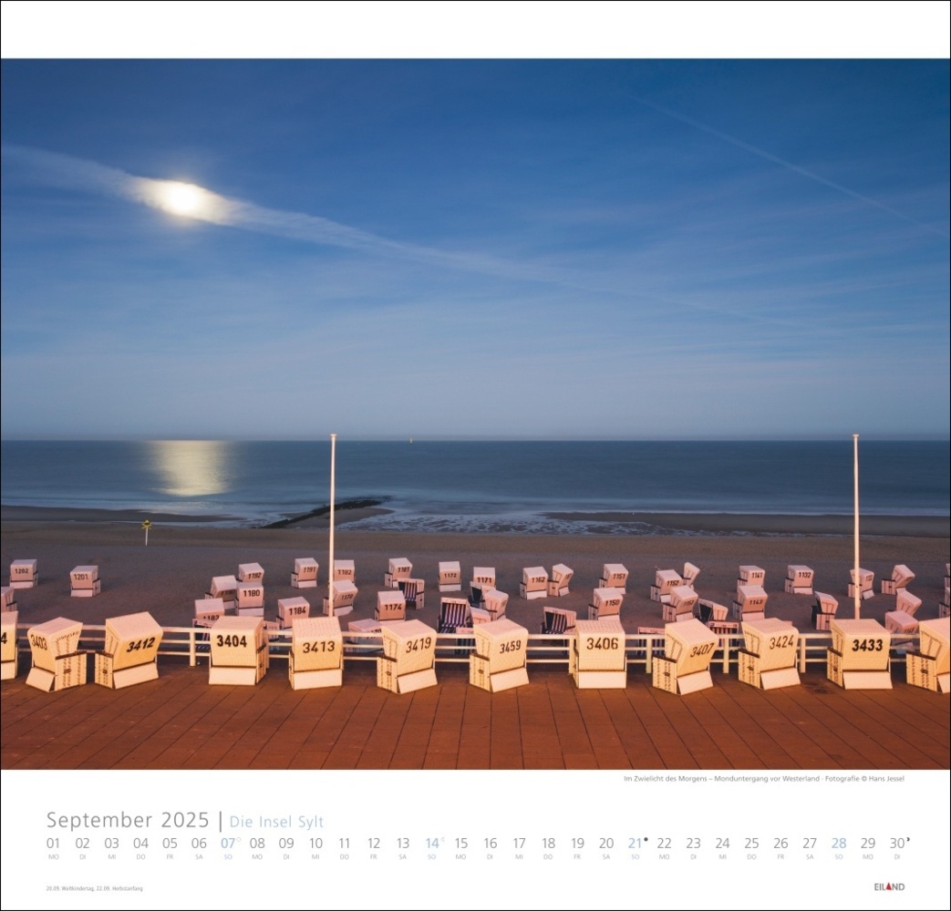 Bild: 9783964023100 | Die Insel Sylt Edition Kalender 2025 - Hans Jessel | Hans Jessel