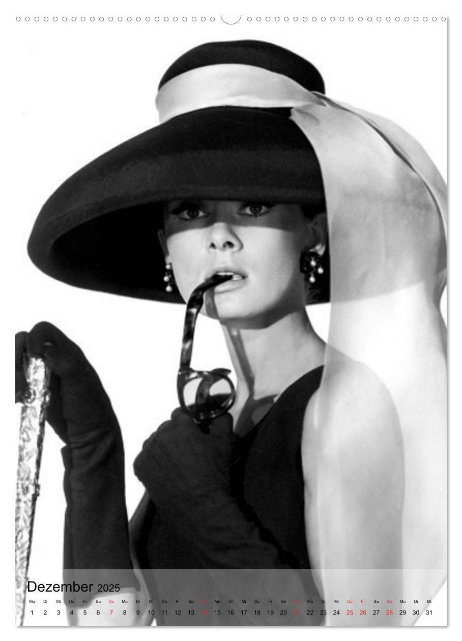 Bild: 9783457047514 | Hollywood-Diva - Audrey Hepburn (Wandkalender 2025 DIN A2 hoch),...