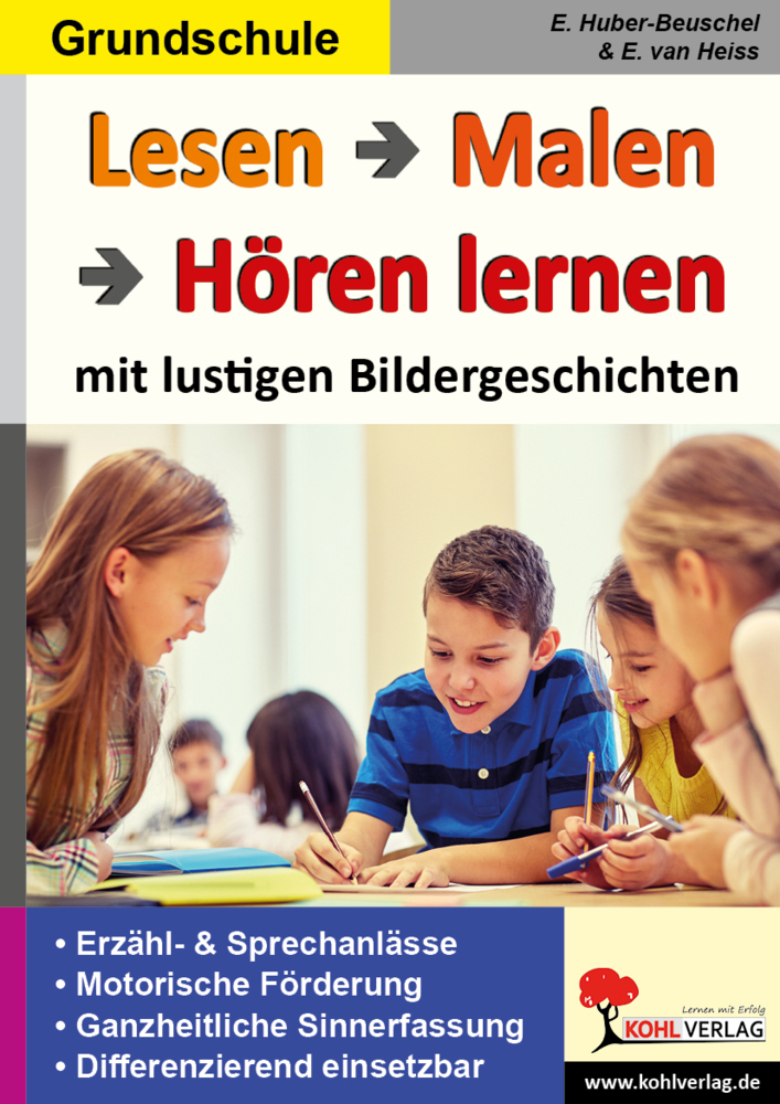 Cover: 9783866324718 | Lesen - Malen - Hören lernen | Elke Huber-Beuschel | Taschenbuch