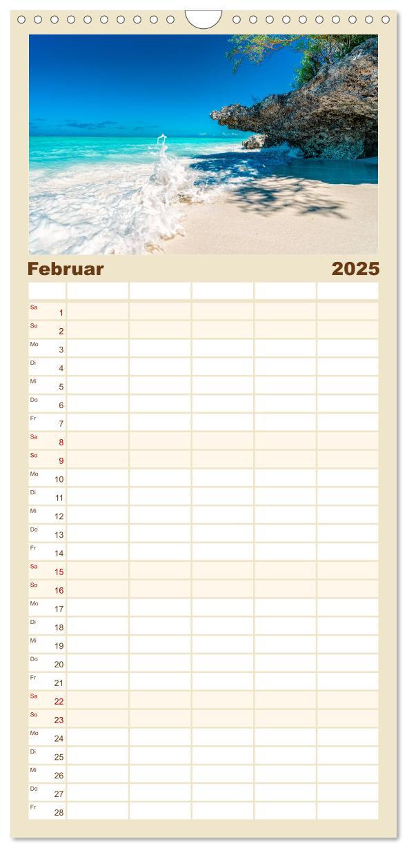 Bild: 9783457126158 | Familienplaner 2025 - Karibu Sansibar mit 5 Spalten (Wandkalender,...