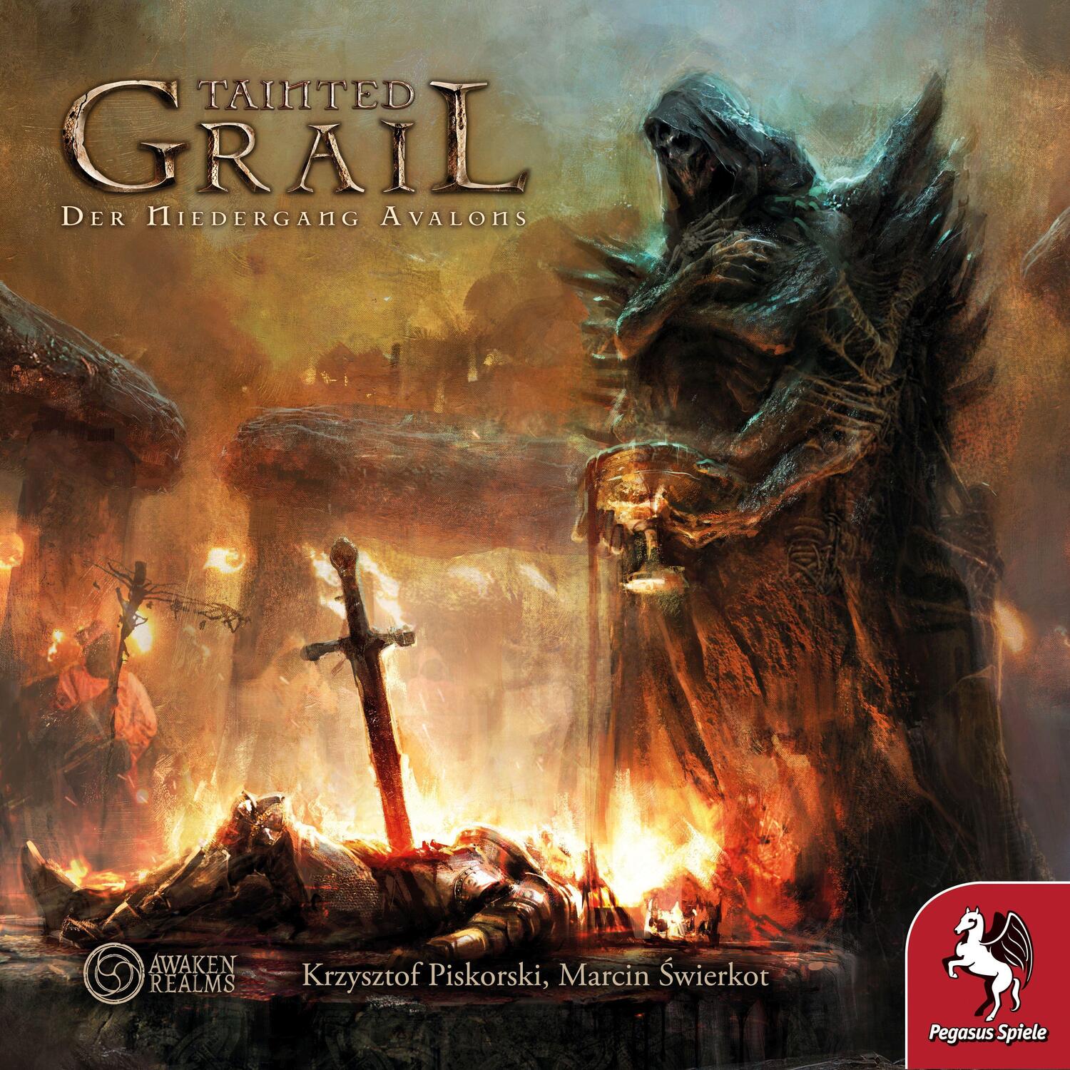 Cover: 4250231726323 | Tainted Grail (deutsche Ausgabe) | Spiel | Brettspiel | 56300G | 2020