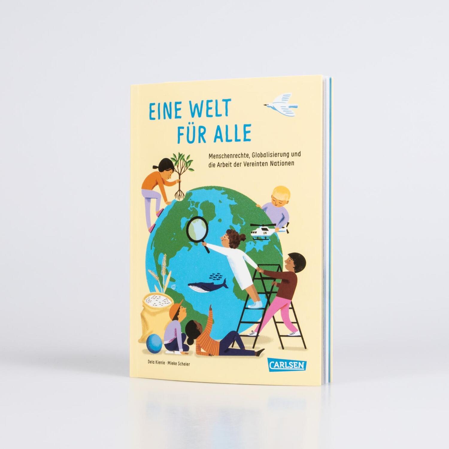 Bild: 9783551254962 | Eine Welt für alle | Dela Kienle | Taschenbuch | Softcover mit Klappen