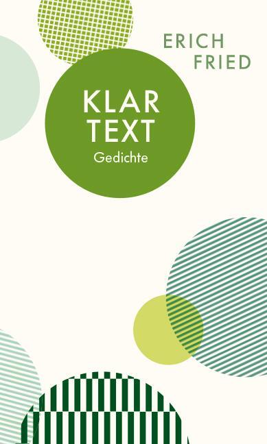 Cover: 9783803133052 | Klartext | Gedichte | Erich Fried | Buch | Quartbuch | ENGLBR | 2018