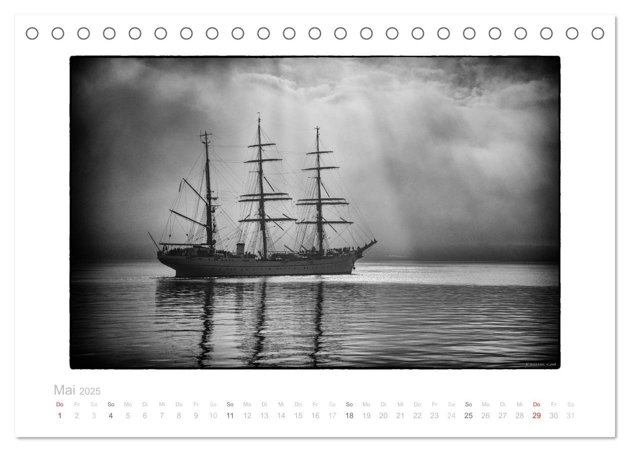 Bild: 9783435653416 | Gorch Fock - zeitlose Eindrücke (Tischkalender 2025 DIN A5 quer),...